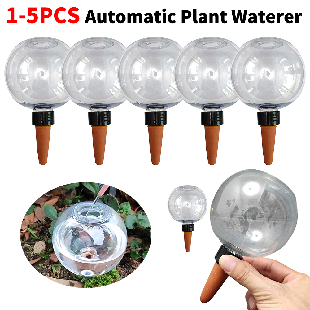 Self Watering Insert - 1/5 個多機能ポータブル散水装置自動散水グローブ 500 ミリリットル自己散水プランターインサート家庭用バルコニー