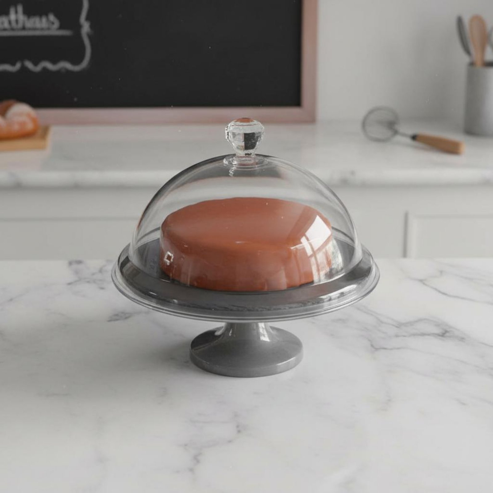 食品保護用防塵クリアケーキドーム蓋、丸型ペストリーディスプレ - Plastic Dome Clear のレビューと価格