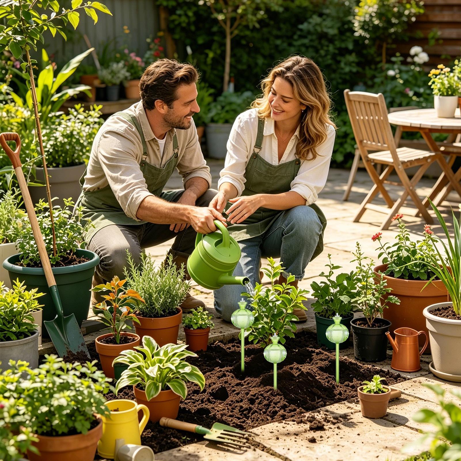自動給水グローブ 3個入り スローリリース バケーションケア - Self Watering Insert のレビューと価格