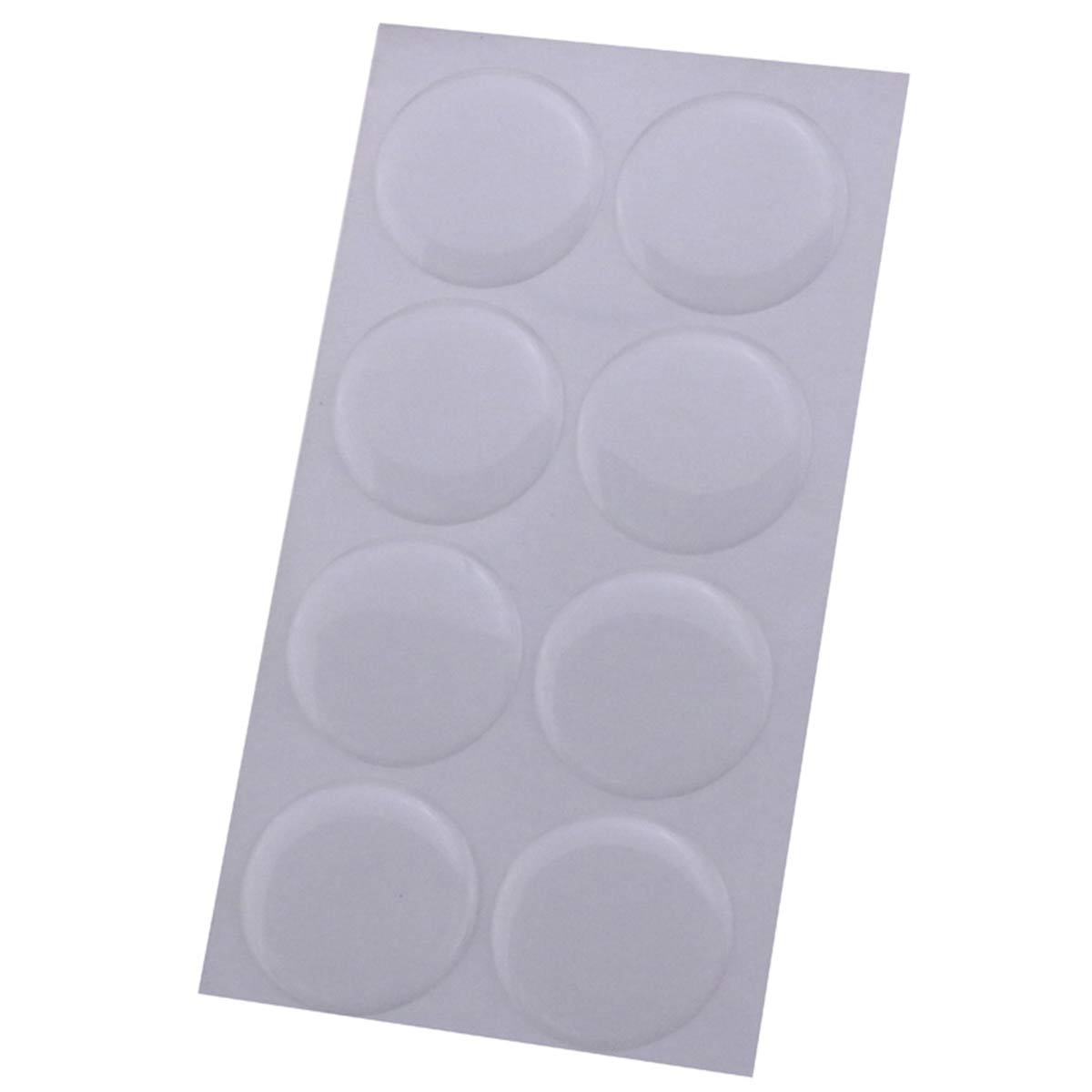 100 個新しいクリアエポキシ樹脂ラウンドドームステッカー  - Plastic Dome Clear のレビューと価格