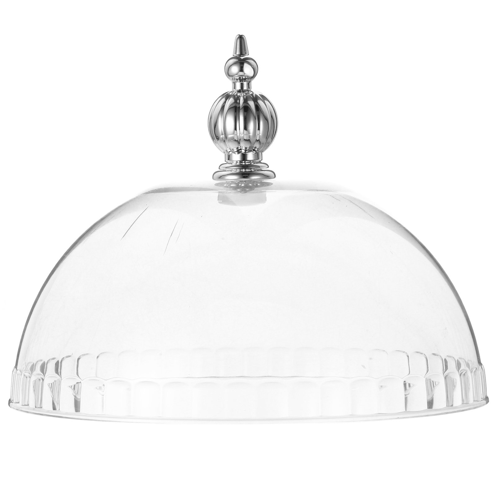 プラスチック製ケーキドームカバー 6.8インチ 透明チーズ蓋 - Plastic Dome Clear のレビューと価格